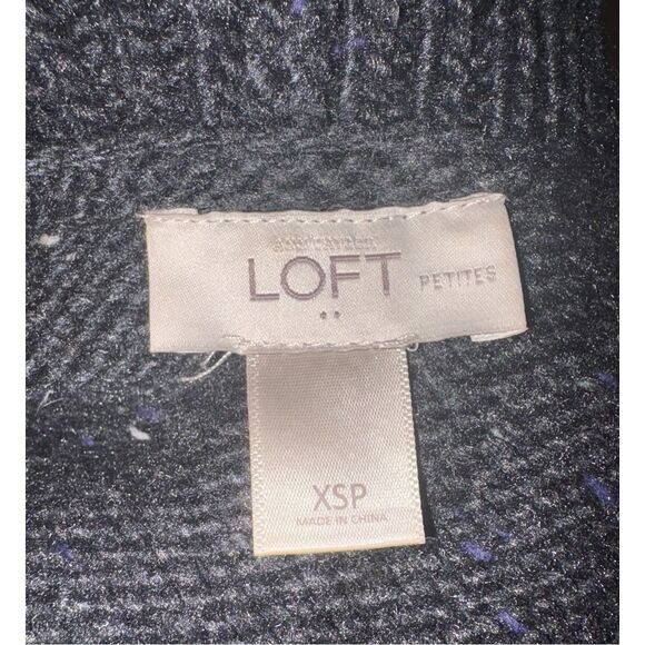 Loft Petite Marl Open Front Cardigan - Picture 6 of 7